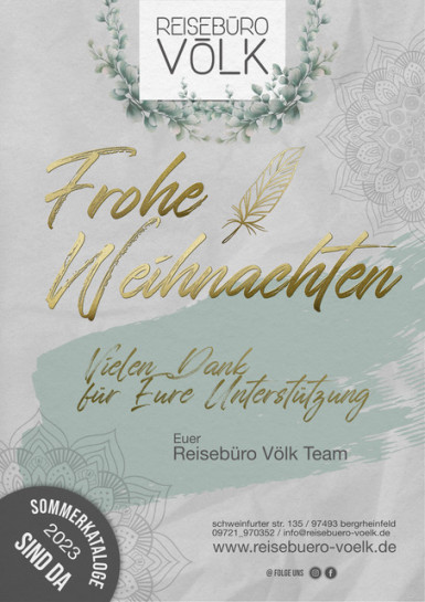 original Weihnachtsflyer 2022 